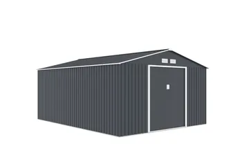 Bod og redskapsbod Jerone 15,3 m² Mørkegrå - Hage - Uterom & feriehus - Lagringshus & boder - Redskapsboder