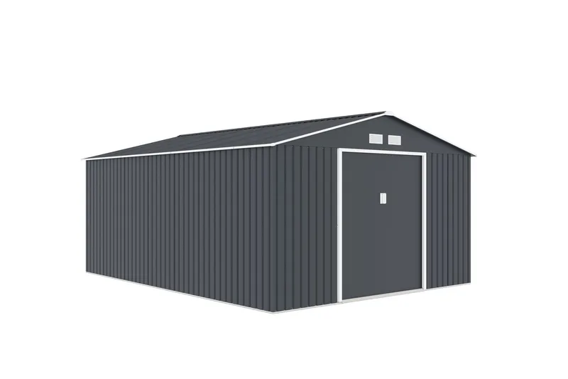 Bod og redskapsbod Jerone 15,3 m² Mørkegrå, undefined