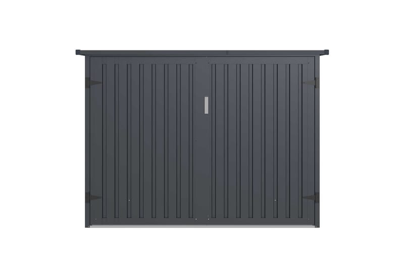 Fornorth Sykkelbod for fire sykler 203x198x157 cm - Mørkegrå - Hage - Uterom & feriehus - Lagringshus & boder - Sykkelbod & sykkelstativ