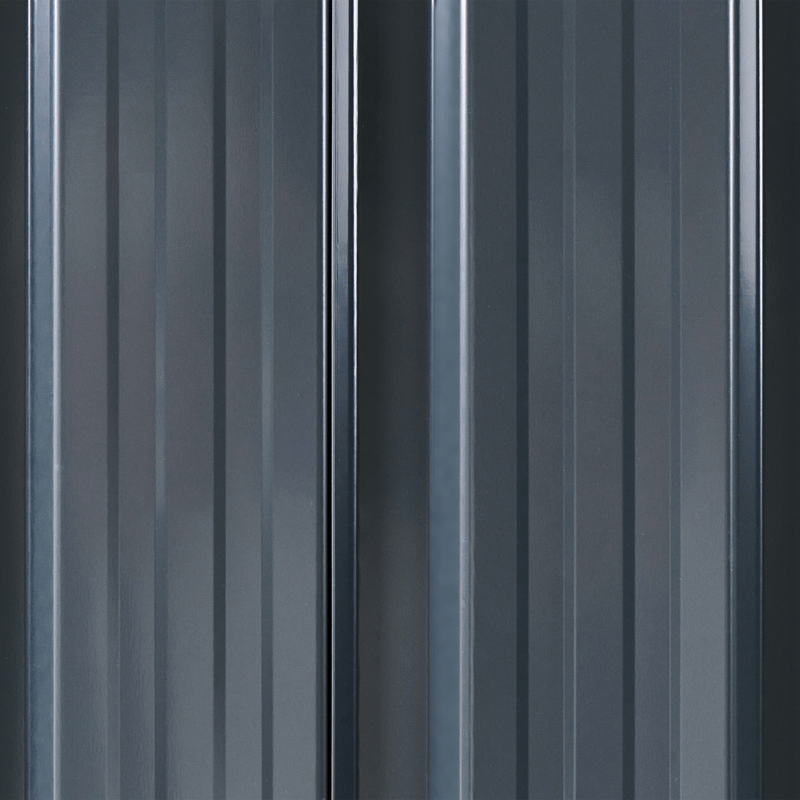 Hagebod Aisone 89x150 cm - Grå/hvit - Hage - Uterom & feriehus - Lagringshus & boder - Verktøybod