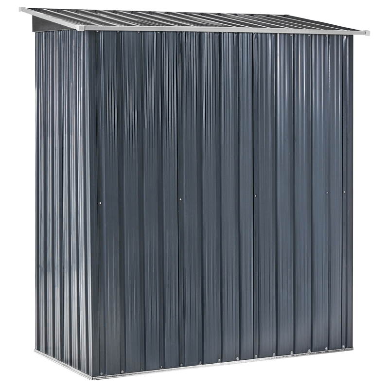 Hagebod Aisone 89x150 cm - Grå/hvit - Hage - Uterom & feriehus - Lagringshus & boder - Verktøybod