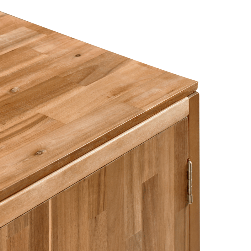Kjøkkenskap for utendørsbruk Venosa akasietre 50x50 cm - Brun - Hage - Griller - Utekjøkken - Komplette utekjøkken