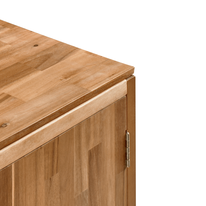 Kjøkkenskap for utendørsbruk Venosa akasietre 50x80 cm - Brun - Hage - Griller - Utekjøkken - Komplette utekjøkken