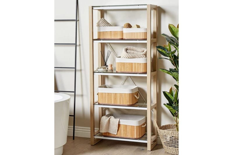 Kurv Talpe sett på 5 Lyst tre/hvit - Lyst tre/hvit - Hage - Uterom & feriehus - Lagringshus & boder - Redskapsboder