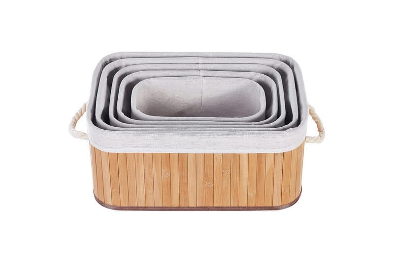 Kurv Talpe sett på 5 Lyst tre/hvit - Lyst tre/hvit - Hage - Uterom & feriehus - Lagringshus & boder - Redskapsboder