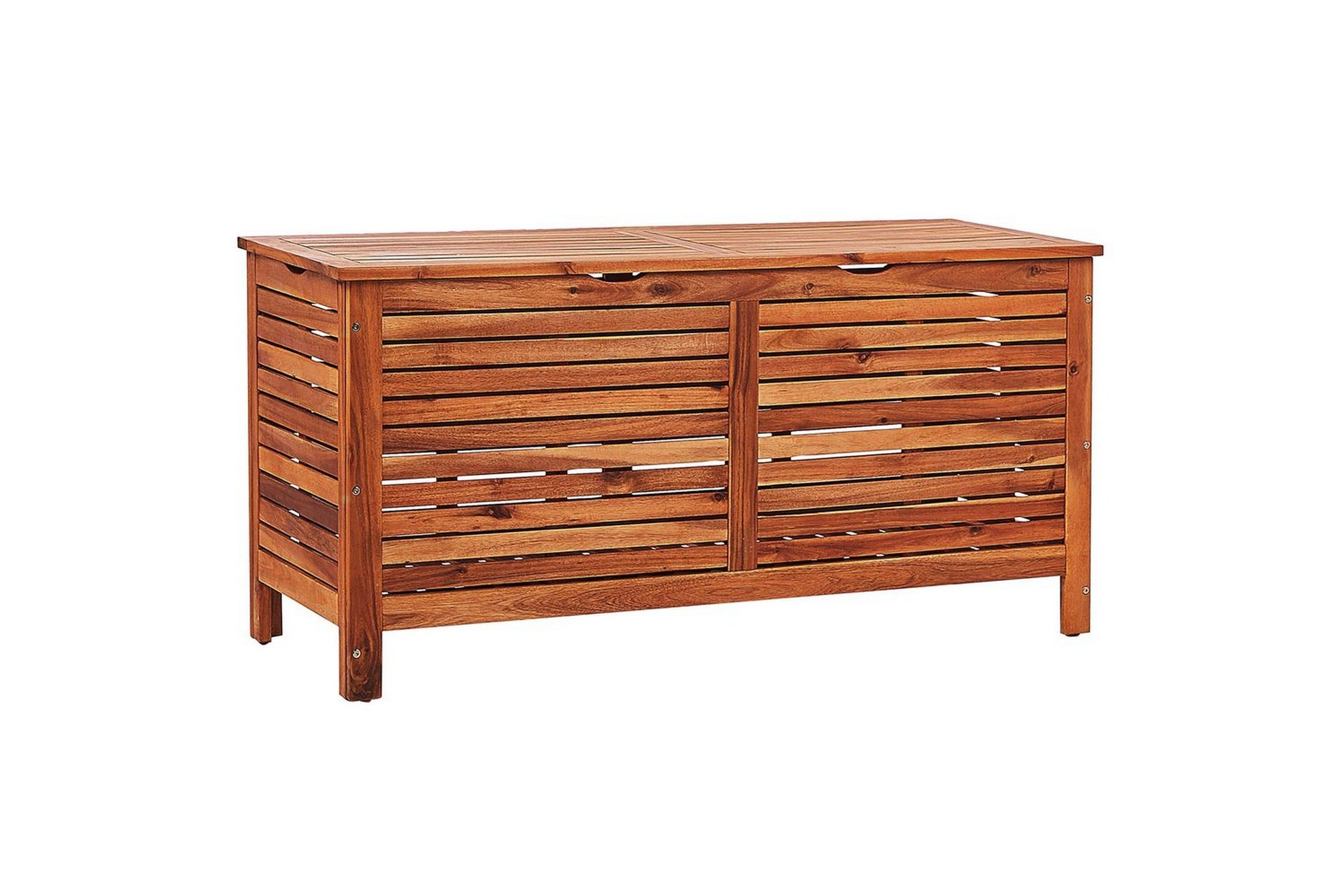 Låda Beliani Riviera Ljus trä Dark wood -