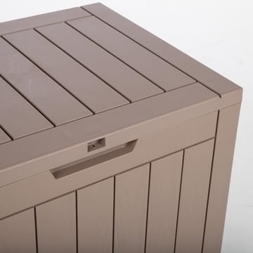 Oppbevaringsboks HOME4YOU Portola 56x43x53 cm/118 L, beige plast - Beige - Hage - Uterom & feriehus - Lagringshus & boder - Redskapsboder