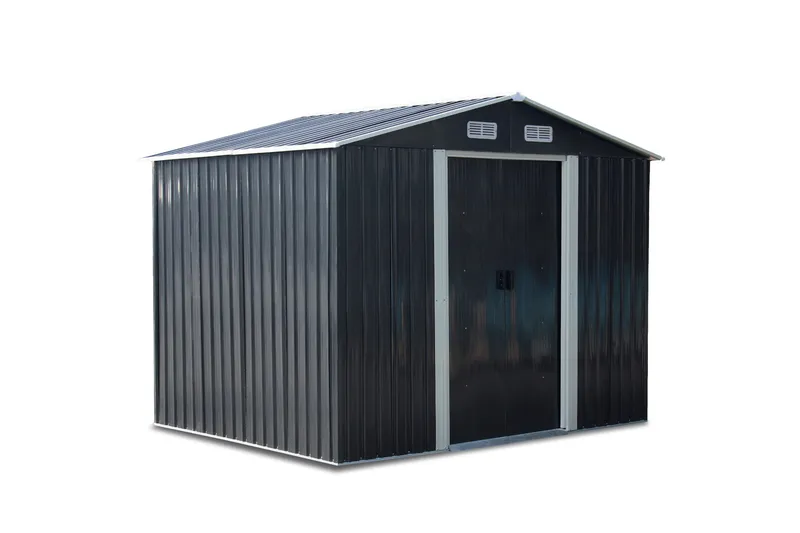 Redskapsbod 5,3 m² | Dobbel skyvedør | Base inkludert, undefined