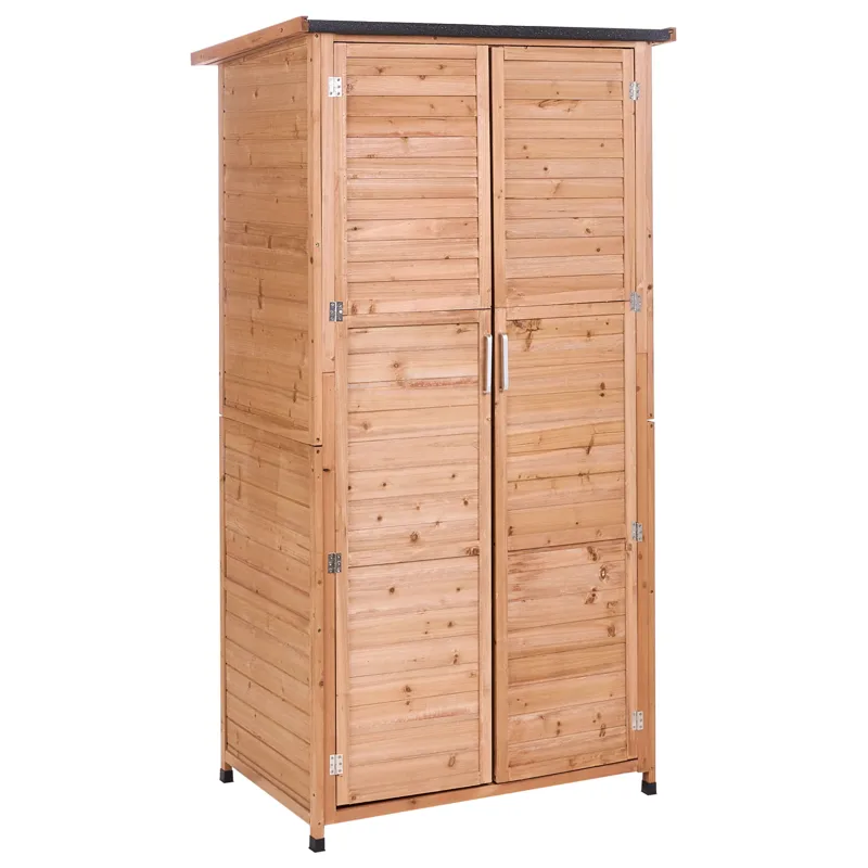 Redskapsbod Arsego 67x96 cm, Brun