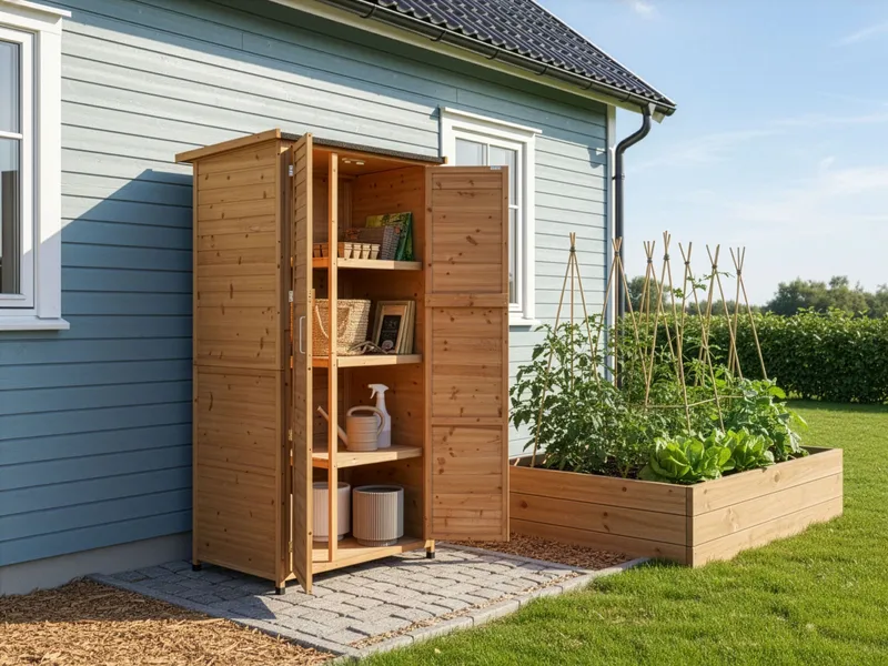 Redskapsbod Arsego 67x96 cm - Brun - Hage - Uterom & feriehus - Lagringshus & boder - Redskapsboder