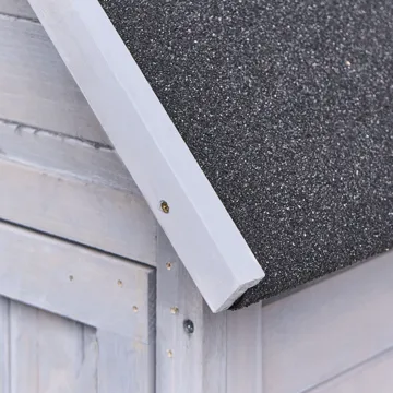 Redskapsbod Seniga 46x85 cm - Grå/Svart - Hage - Uterom & feriehus - Lagringshus & boder - Redskapsboder