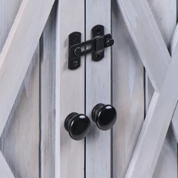 Redskapsbod Seniga 46x85 cm - Grå/Svart - Hage - Uterom & feriehus - Lagringshus & boder - Redskapsboder