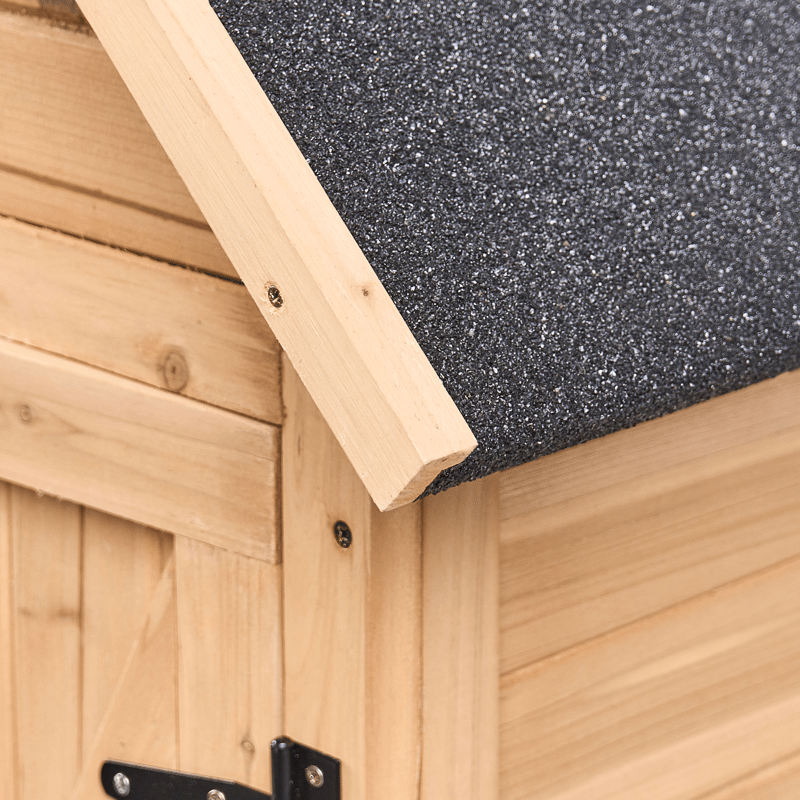 Redskapsbod Seniga 46x85 cm - Naturlig/svart - Hage - Uterom & feriehus - Lagringshus & boder - Redskapsboder