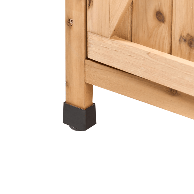 Redskapsbod Seniga 46x85 cm - Naturlig/svart - Hage - Uterom & feriehus - Lagringshus & boder - Redskapsboder