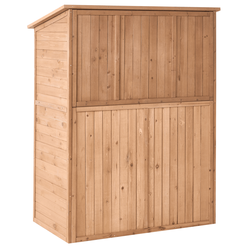 Redskapsbod Toffia 127 cm 66 cm - Brun - Hage - Uterom & feriehus - Lagringshus & boder - Redskapsboder