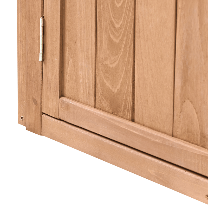 Redskapsbod Toffia 127 cm 66 cm - Brun - Hage - Uterom & feriehus - Lagringshus & boder - Redskapsboder