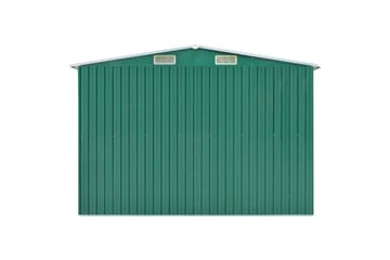 Hageskur grønn 257x990x181 cm galvanisert stål - grønn - Hage - Uterom & feriehus - Lagringshus & boder - Redskapsboder