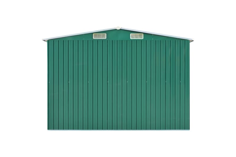 Hageskur grønn 257x990x181 cm galvanisert stål - grønn - Hage - Uterom & feriehus - Lagringshus & boder - Redskapsboder