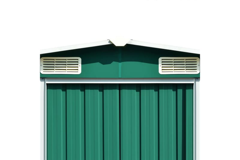 Hageskur grønn 257x990x181 cm galvanisert stål - grønn - Hage - Uterom & feriehus - Lagringshus & boder - Redskapsboder