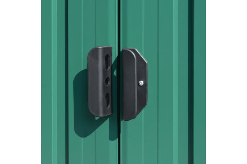 Hageskur grønn 257x990x181 cm galvanisert stål - grønn - Hage - Uterom & feriehus - Lagringshus & boder - Redskapsboder