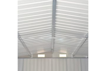 Hageskur grønn 257x990x181 cm galvanisert stål - grønn - Hage - Uterom & feriehus - Lagringshus & boder - Redskapsboder