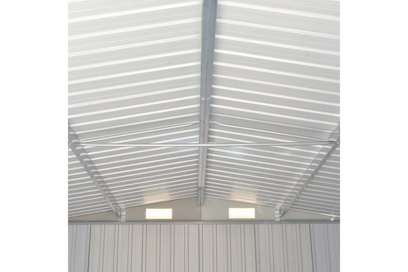 Hageskur grønn 257x990x181 cm galvanisert stål - grønn - Hage - Uterom & feriehus - Lagringshus & boder - Redskapsboder