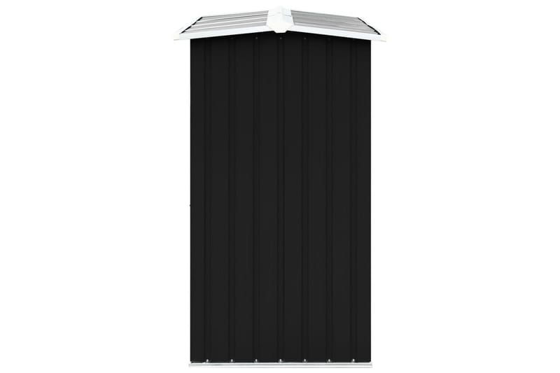 Vedskjul galvanisert stål 172x91x154 cm antrasitt - Hage - Uterom & feriehus - Lagringshus & boder - Redskapsboder