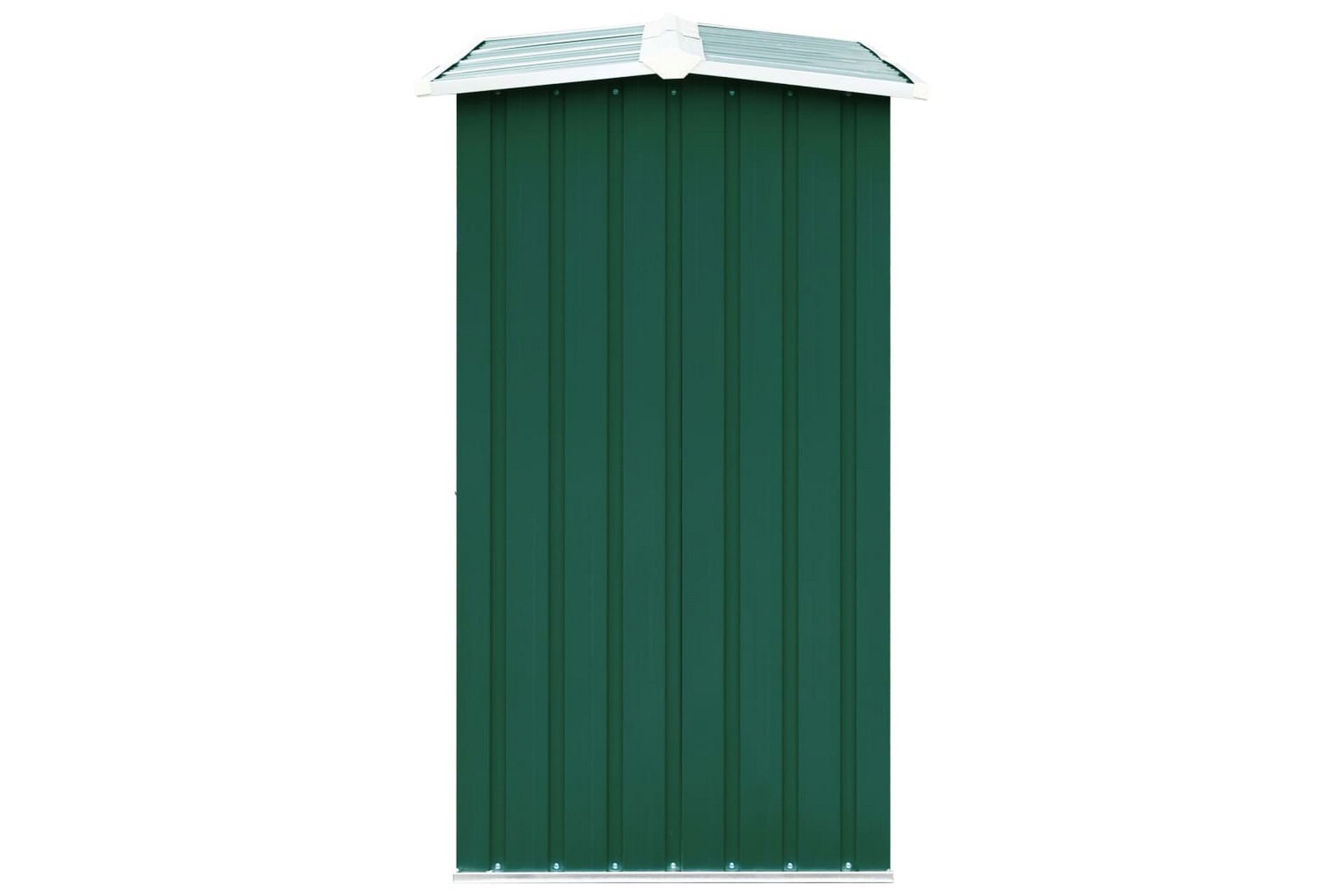 Vedskjul galvanisert stål 172x91x154 cm grønn - Hage - Uterom & feriehus - Lagringshus & boder - Redskapsboder