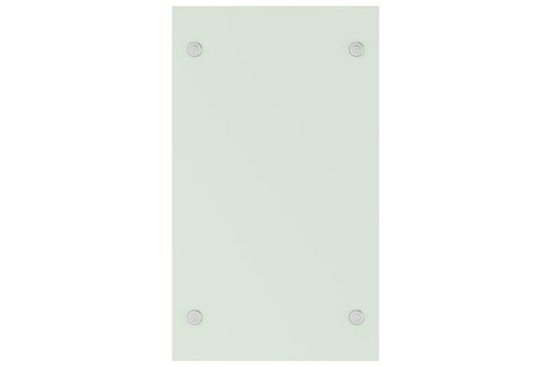 Vedstativ hvit 40x35x60 cm glass - Vedbod & vedskjul - Vedoppbevaring - Redskapsboder