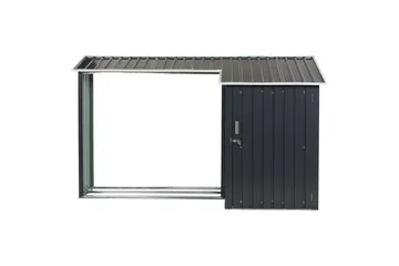 Trädgårdsskjul Beliani Aosta Grey - Hage - Uterom & feriehus - Lagringshus & boder - Verktøybod