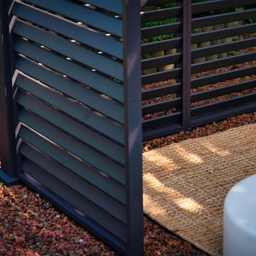 Lamellvegg til paviljong HOME4YOU Mirador-111 123,5 cm mørk grå - Mørkegrå - Hage - Uterom & feriehus - Lysthus & gazebo
