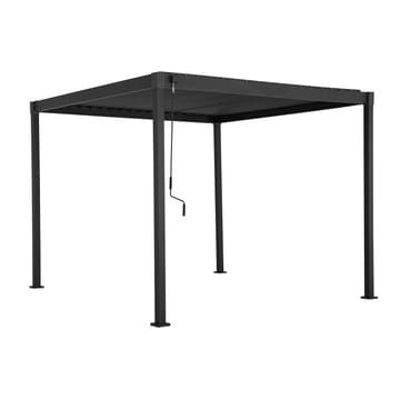 Lysthus HOME4YOU Mirador-80 mørk grå 3x3 m - Mørkegrå - Hage - Uterom & feriehus - Lysthus & gazebo