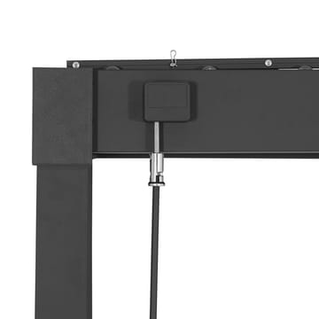 Lysthus HOME4YOU Mirador-80 mørk grå 3x3 m - Mørkegrå - Hage - Uterom & feriehus - Lysthus & gazebo