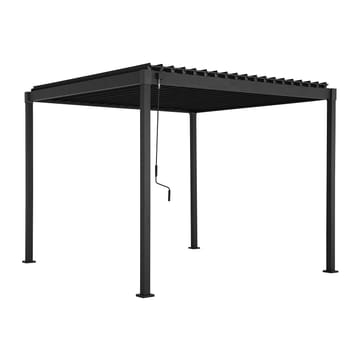 Lysthus HOME4YOU Mirador-80 mørk grå 3x3 m - Mørkegrå - Hage - Uterom & feriehus - Lysthus & gazebo