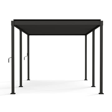 Lysthus HOME4YOU Mirador-80 mørk grå 3x5 m - Mørkegrå - Hage - Uterom & feriehus - Lysthus & gazebo