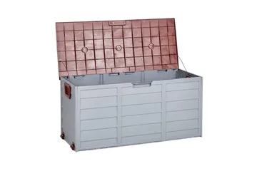 Låda Beliani Locarno Beige/grå Grey||Brown