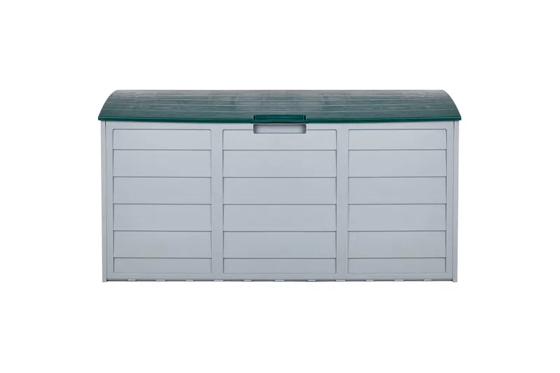 Låda Beliani Locarno Beige/grå NO_BRAND Grey||Green - Hagemøbler - Puteoppbevaring & møbelbeskyttelse - Putebokser & Putekasser