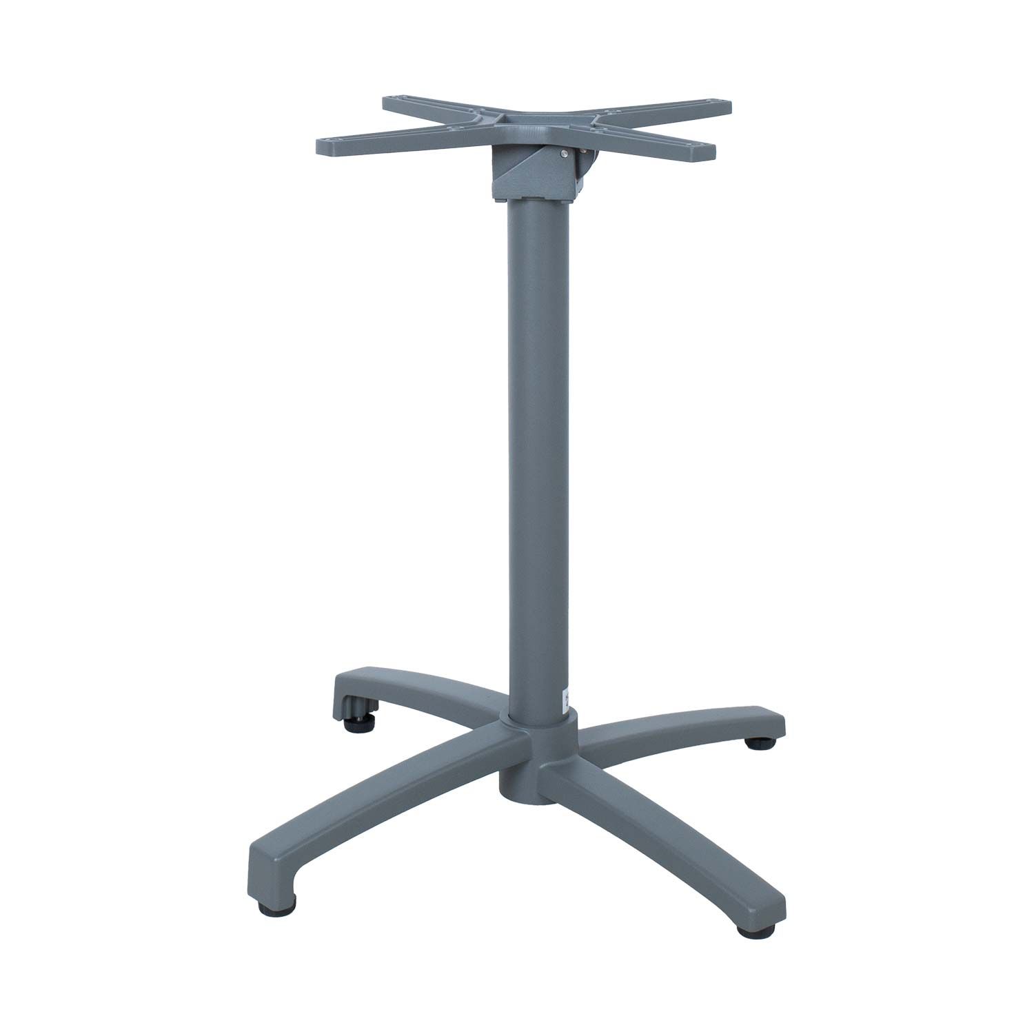 Bordbein HOME4YOU Bistro 67x67x72 cm Grå - Grå