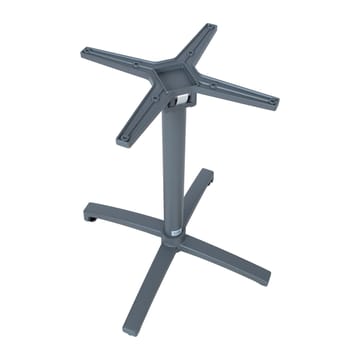 Bordbein HOME4YOU Bistro 67x67x72 cm Grå - Grå - Hagemøbler - Øvrig utendørs - Tilbehør utendørs - Ileggsplater hagebord