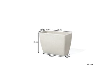 Baris Krukke 60 cm - Beige - Hagemøbler - Øvrig utendørs - Tilbehør utendørs - Hagekrukker