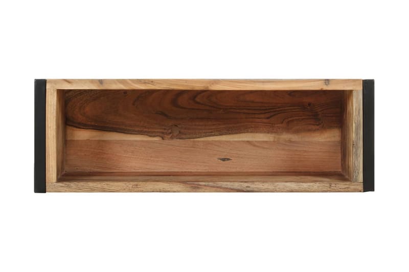 Blomsterkasse 60x20x68 cm gjennvunnet heltre - Flerfarget - Hagemøbler - Øvrig utendørs - Tilbehør utendørs - Hagekrukker