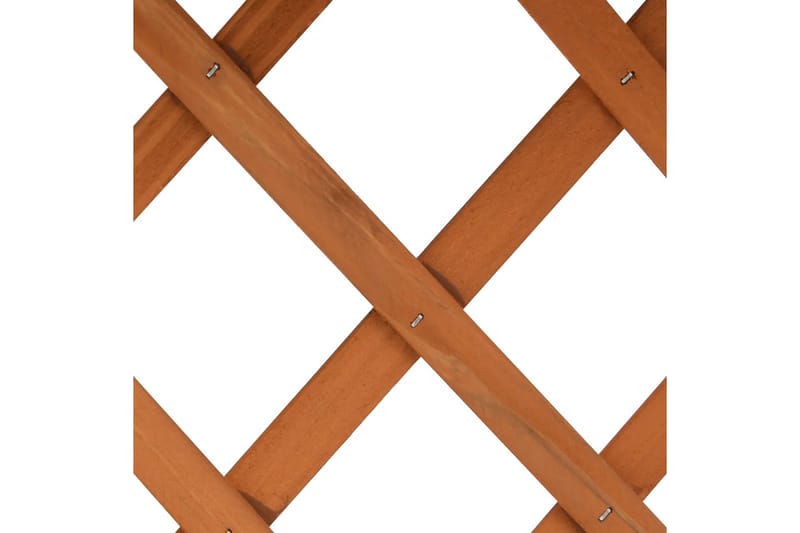 Blomsterkasse med espalier oransje 45x30x74 cm heltre gran - Oransj - Hagemøbler - Øvrig utendørs - Tilbehør utendørs - Hagekrukker