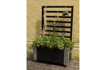 Cubic Blomsterkassse/Romavdeler 87x50x130 cm med stålhjørne - Hagemøbler - Øvrig utendørs - Tilbehør utendørs - Hagekrukker