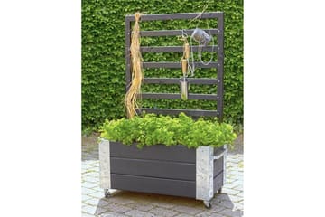 Cubic Blomsterkassse/Romavdeler 87x50x130 cm med stålhjørne - Hagemøbler - Øvrig utendørs - Tilbehør utendørs - Hagekrukker