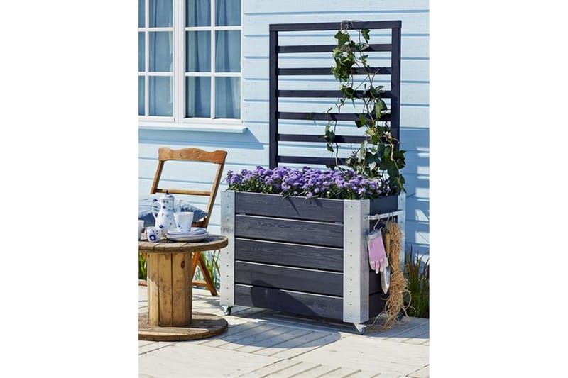 Cubic Blomsterkassse/Romavdeler 87x50x155 cm med stålhjørne - Hagemøbler - Øvrig utendørs - Tilbehør utendørs - Hagekrukker