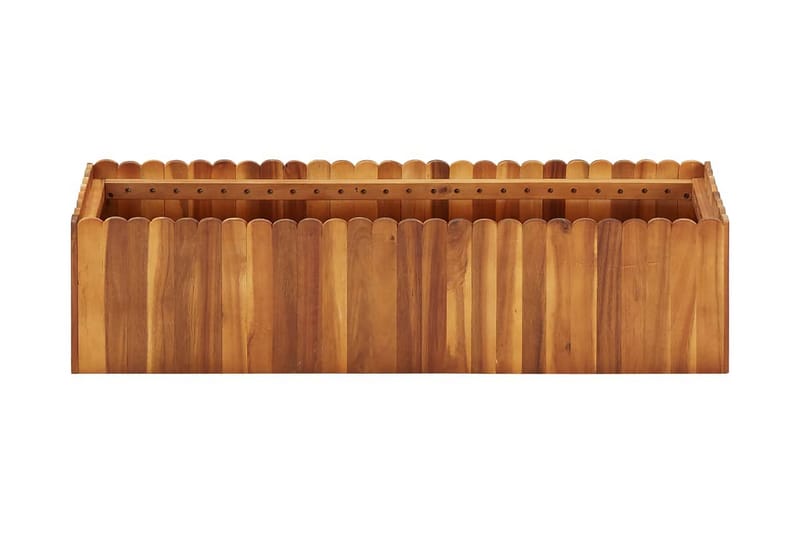 Høybed 100x30x25 cm heltre akasie - Brun - Hagemøbler - Øvrig utendørs - Tilbehør utendørs - Hagekrukker
