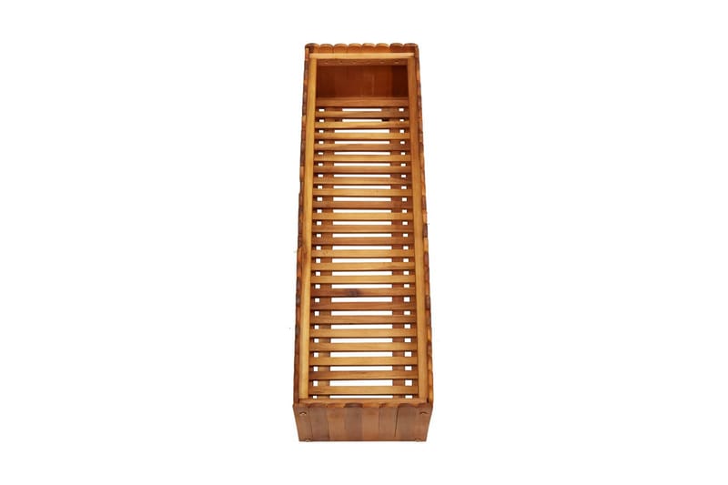 Høybed 100x30x25 cm heltre akasie - Brun - Hagemøbler - Øvrig utendørs - Tilbehør utendørs - Hagekrukker