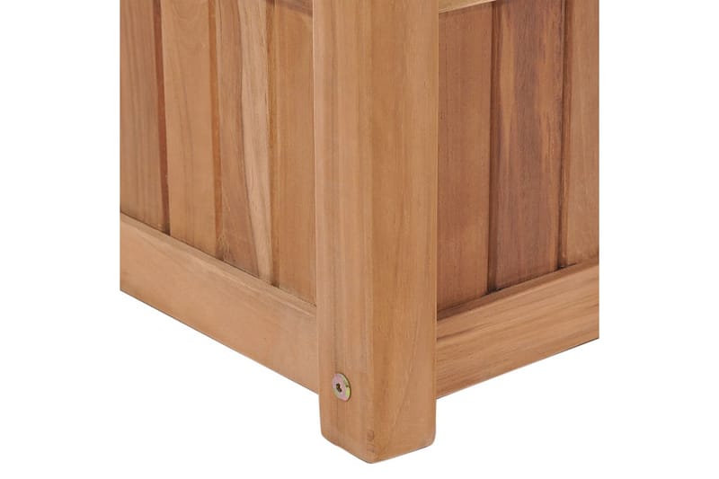 Høybed 100x30x25 cm heltre teak - Hagemøbler - Øvrig utendørs - Tilbehør utendørs - Hagekrukker