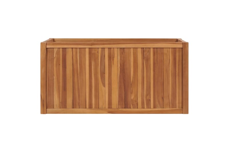 Høybed 100x50x50 cm heltre teak - Blomsterkasser - Hagekrukker