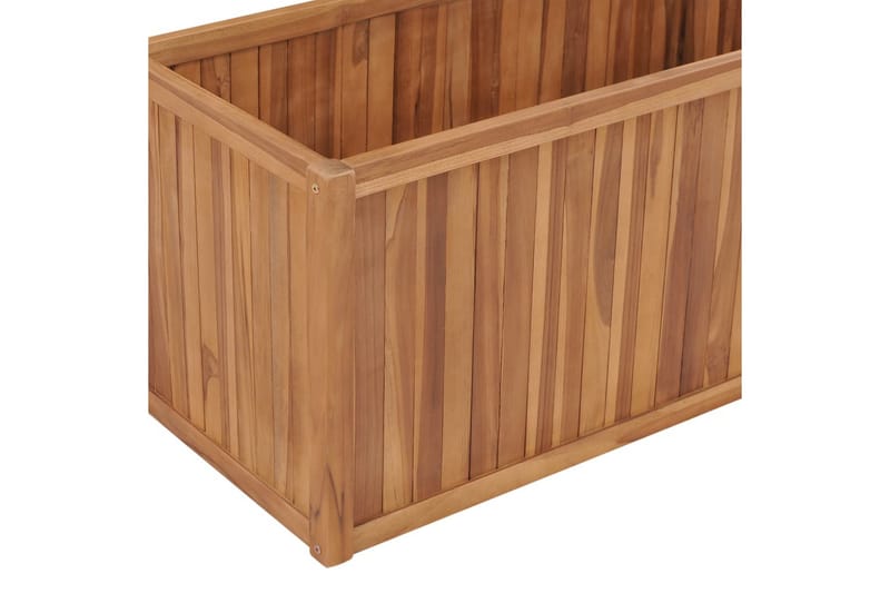 Høybed 100x50x50 cm heltre teak - Hagemøbler - Øvrig utendørs - Tilbehør utendørs - Hagekrukker